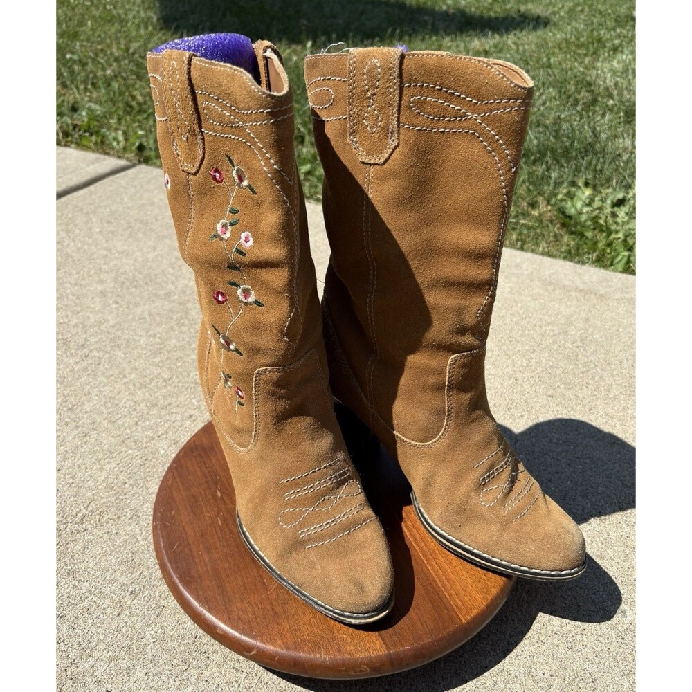 Anthropology Seychelles Western Boots Womens Sz 8 Embroidered Cowgirl Festival - Picture 5 of 16